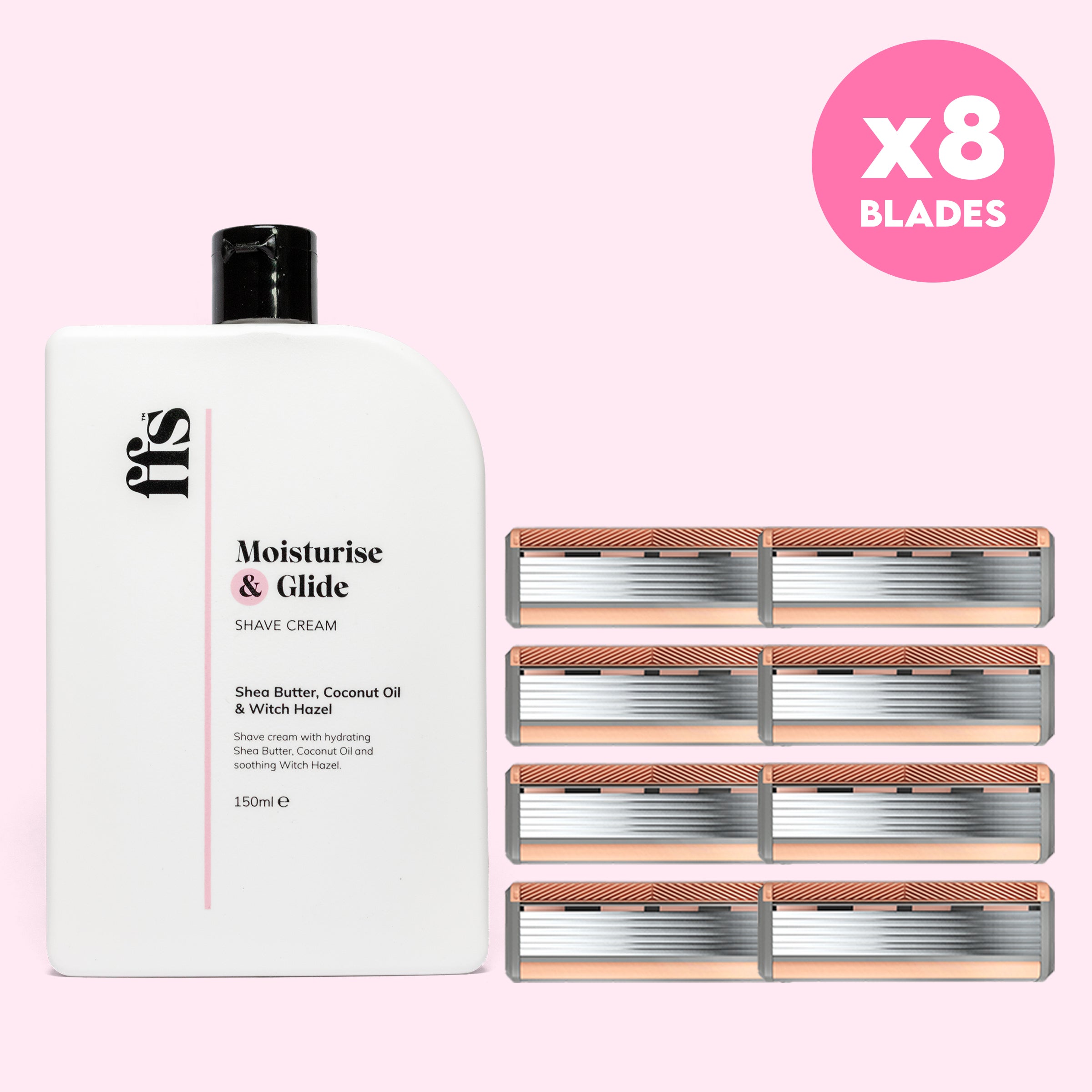 Blades + Shave Cream Bundle