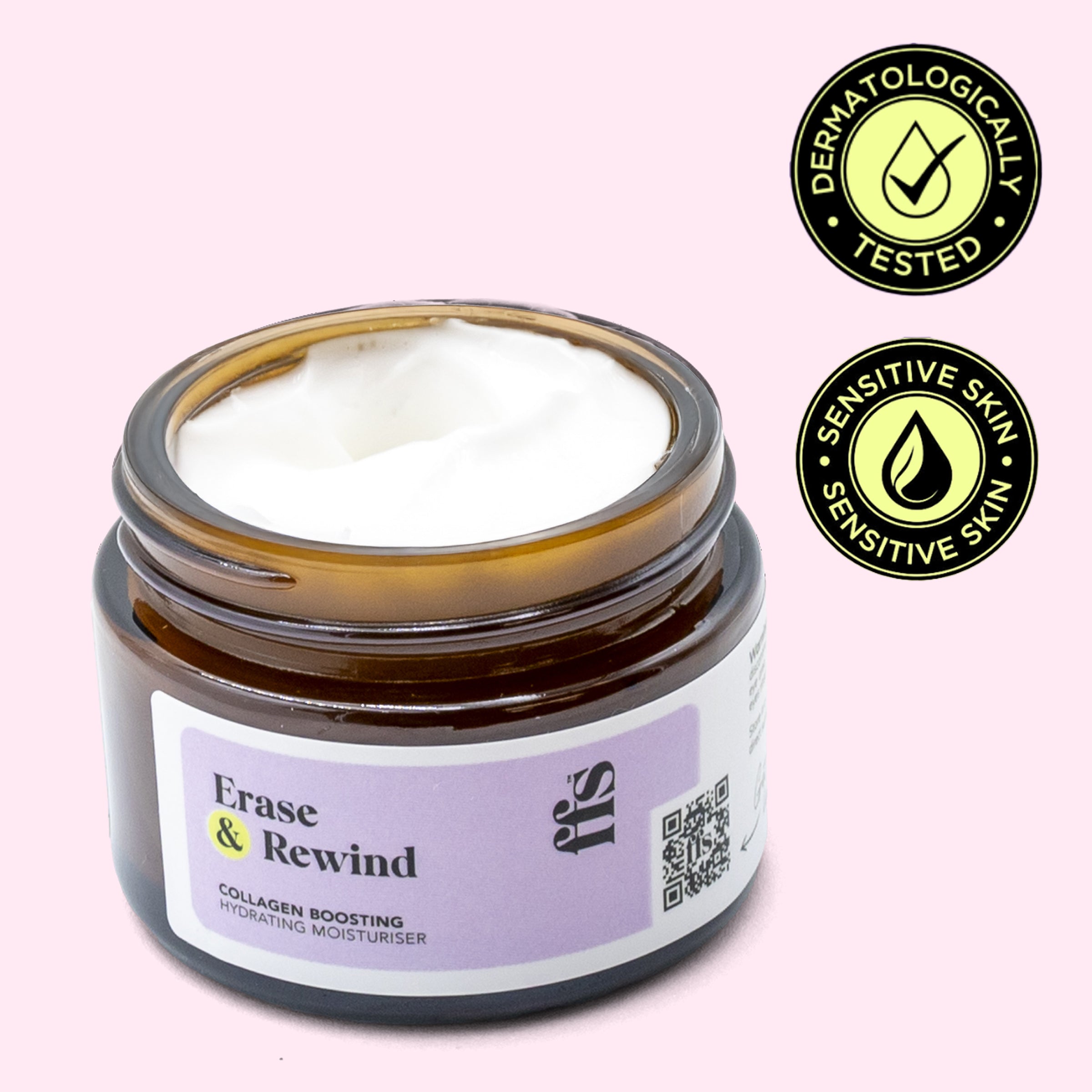 Erase & Rewind: Collagen Boosting Hydrating Moisturiser - 20ml