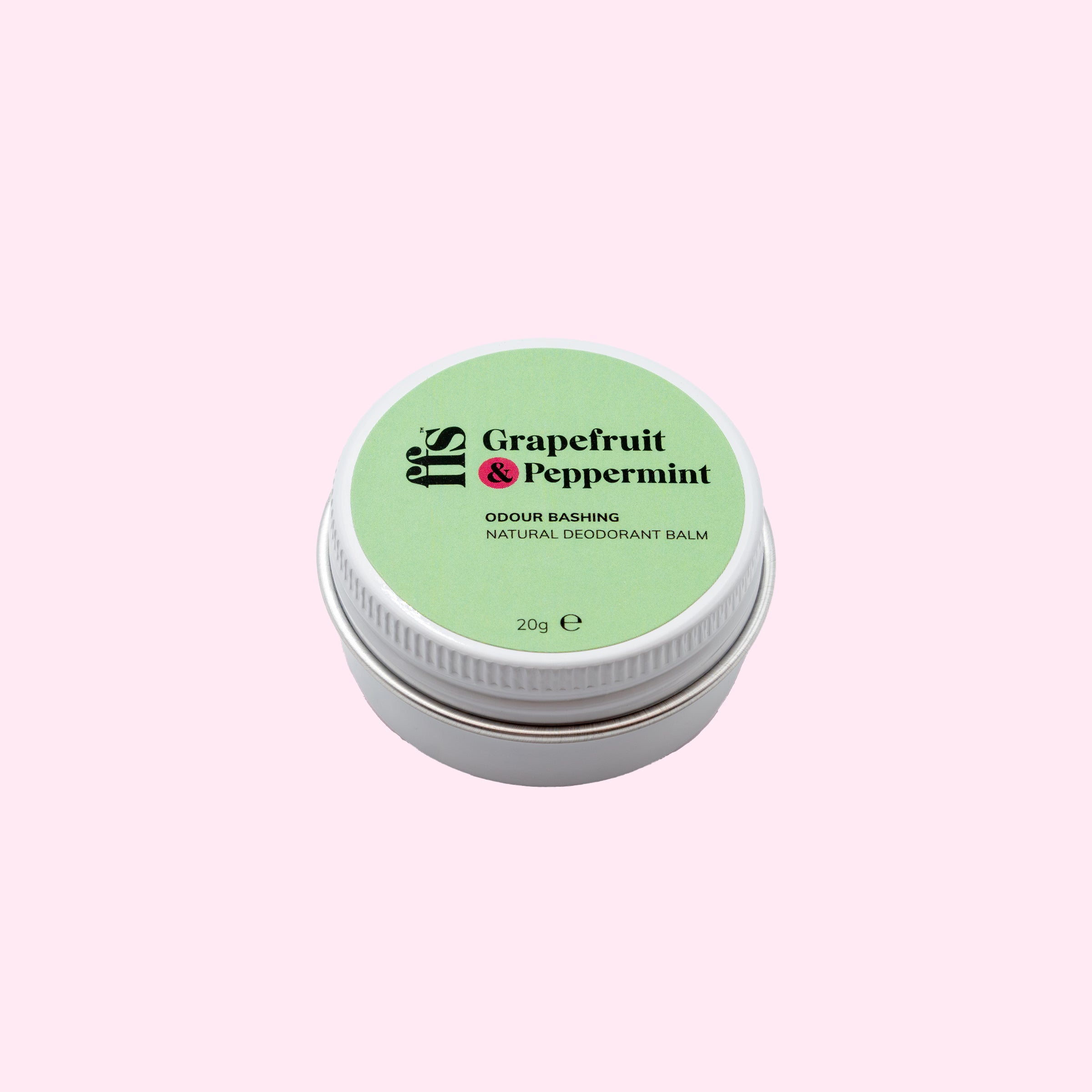 Odour Bashing Fresh Grapefruit & Peppermint Deodorant - Travel Size (20g)