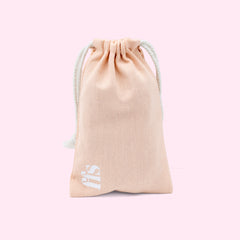 Drawstring Travel Pouch - Pink
