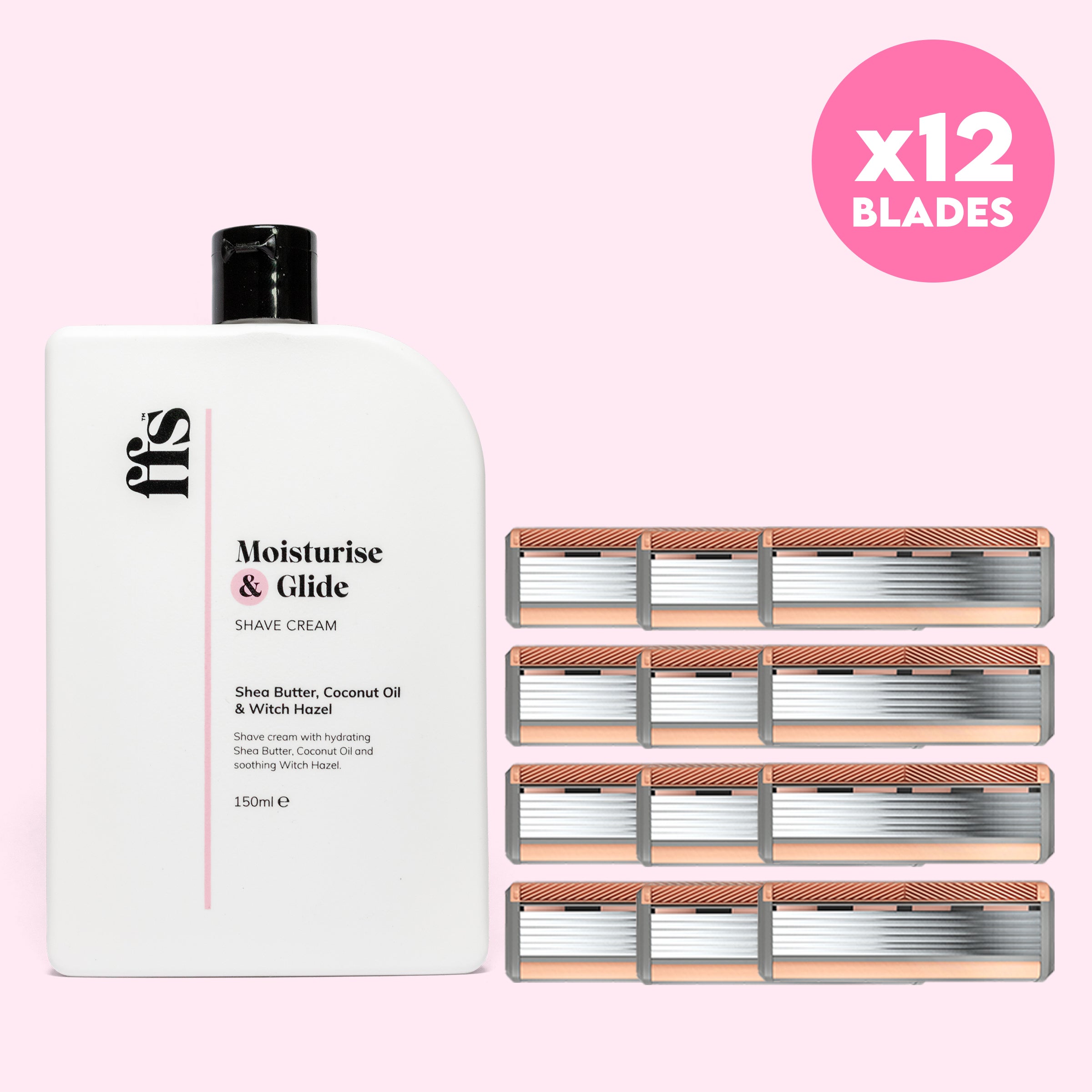 Blades + Shave Cream Bundle