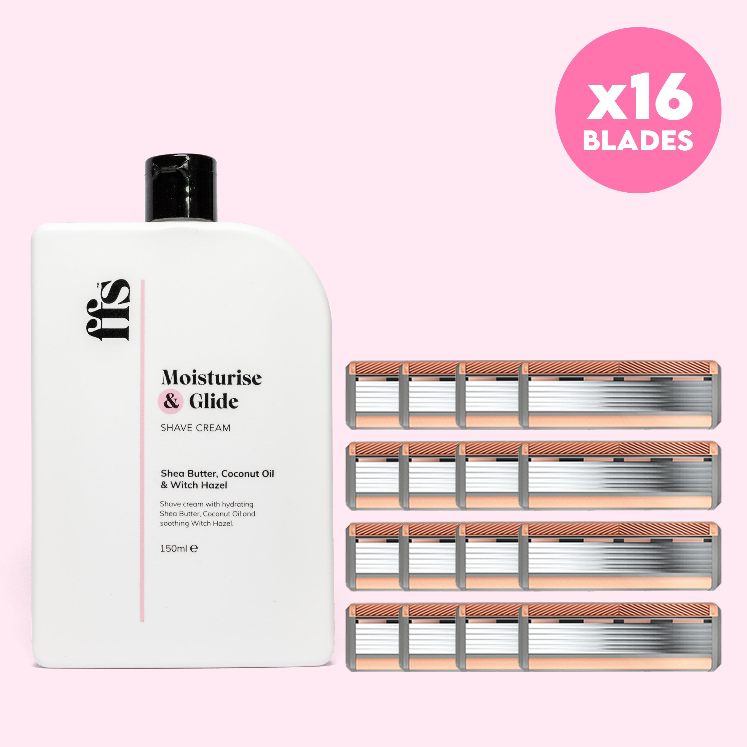 Blades + Shave Cream Bundle